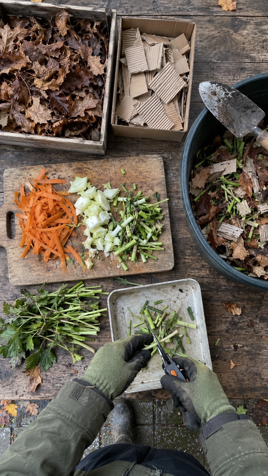 Starting Compost in Winter