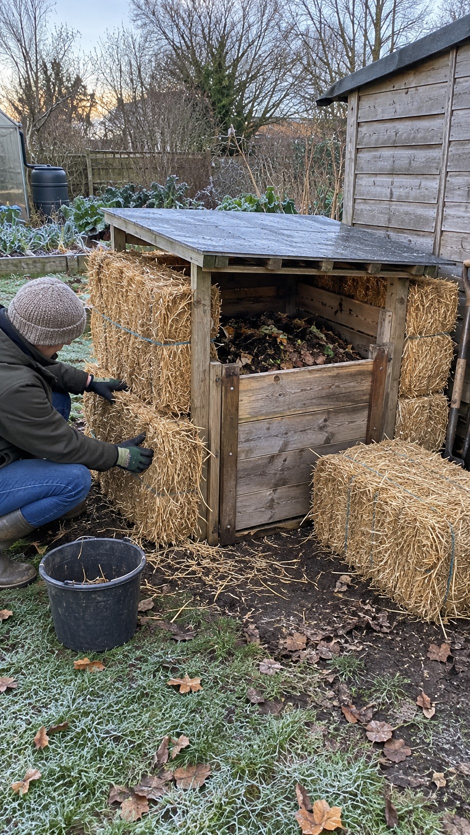 Insulating your Compost Pile