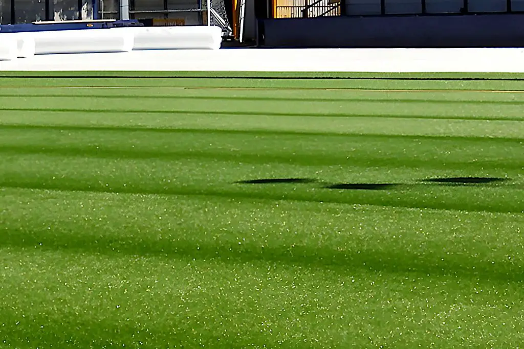 artificial turf  after infill