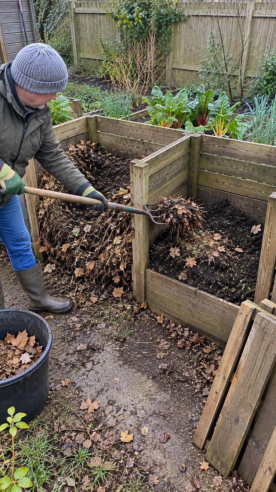 Most Efficient Way to Turn Compost