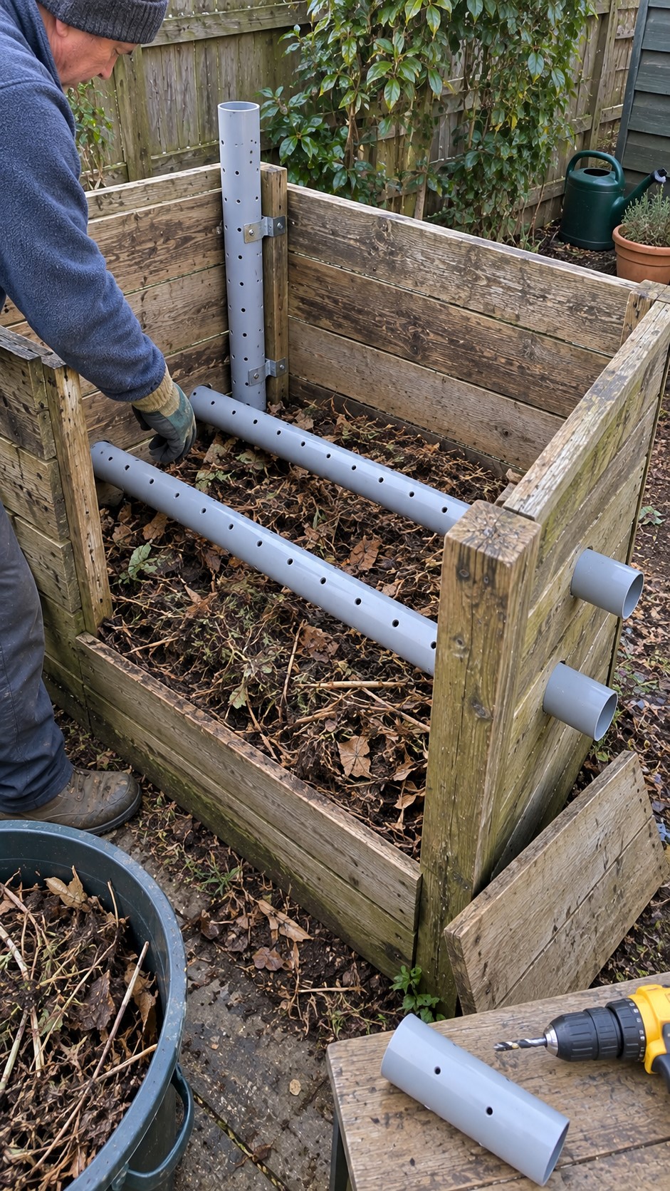 Aerating Your Compost Bin