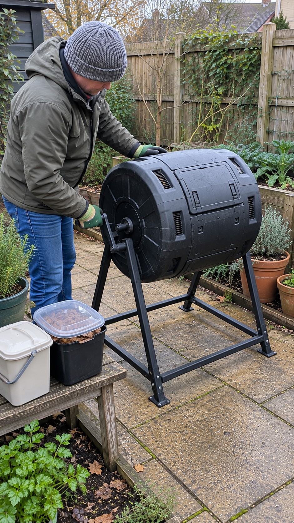 How Compost Tumblers Work