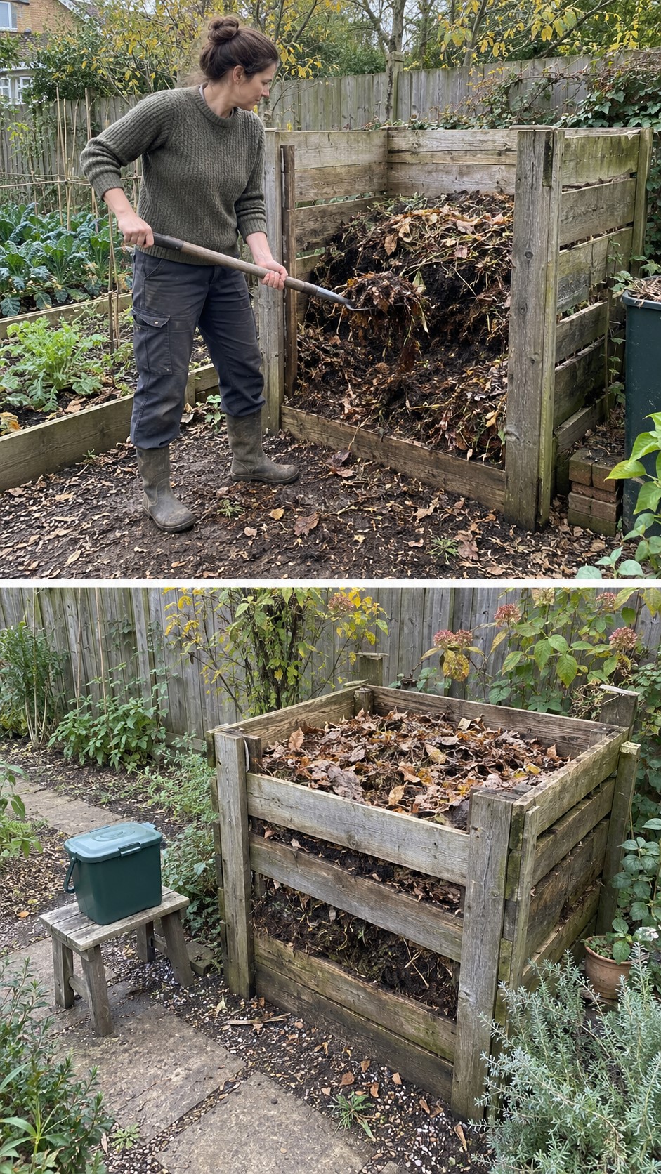 Passive Composting vs Active Composting