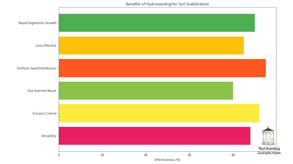 Benefits of Hydroseeding for Soil Stabilization