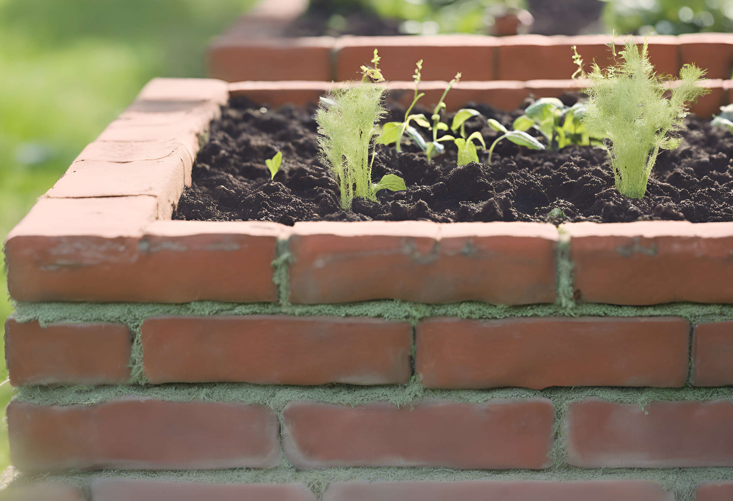 What Is the Point of Raised Beds? - Brick raised bed