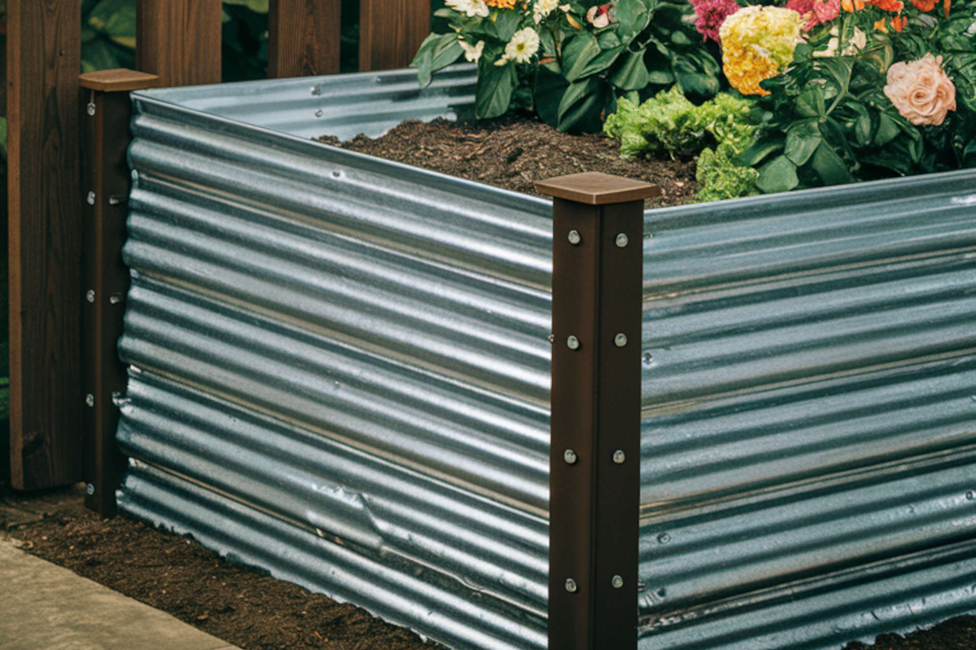 Metal Raised Garden Beds DIY