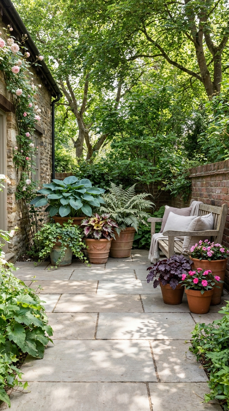 Shady Patio Display