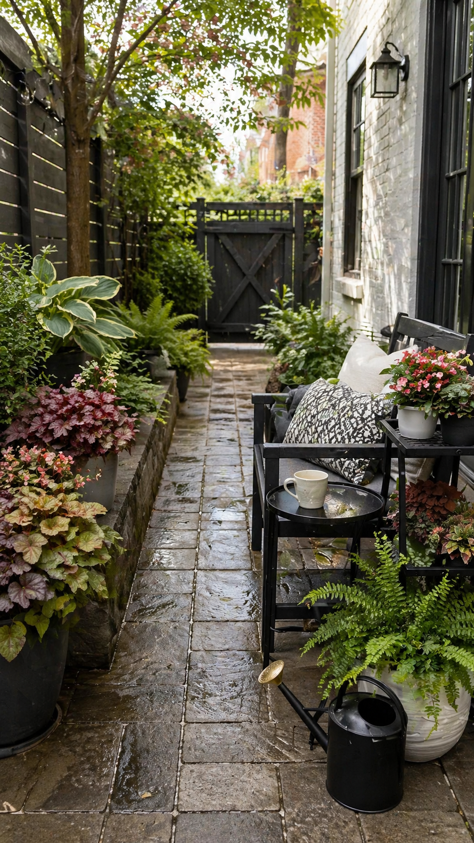 Arrange Shady Patio Pots