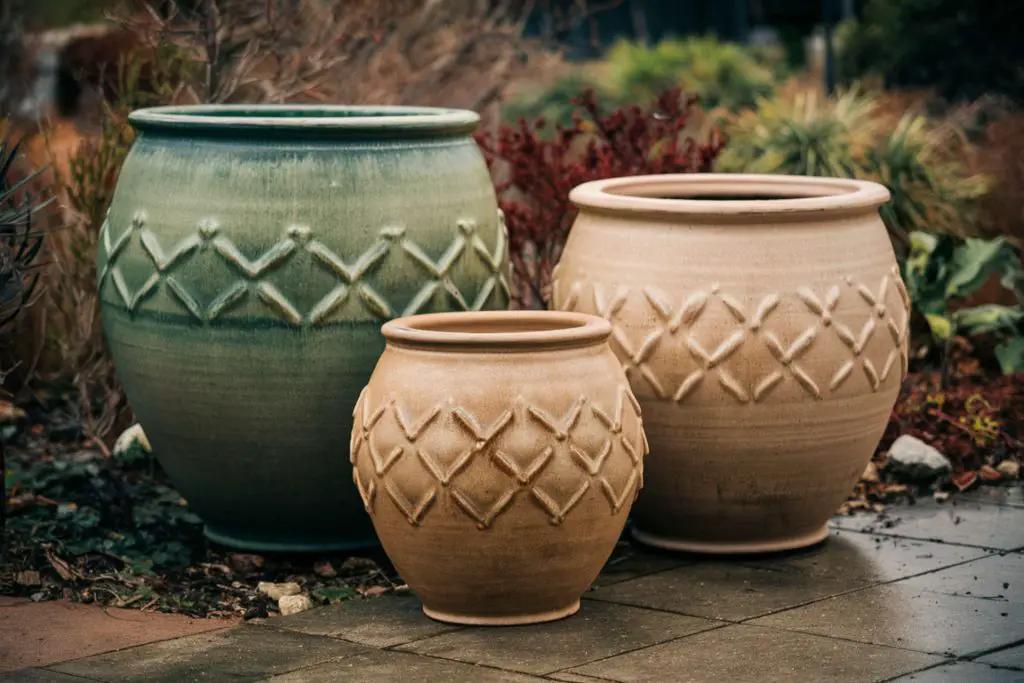 terracotta outdoor pots