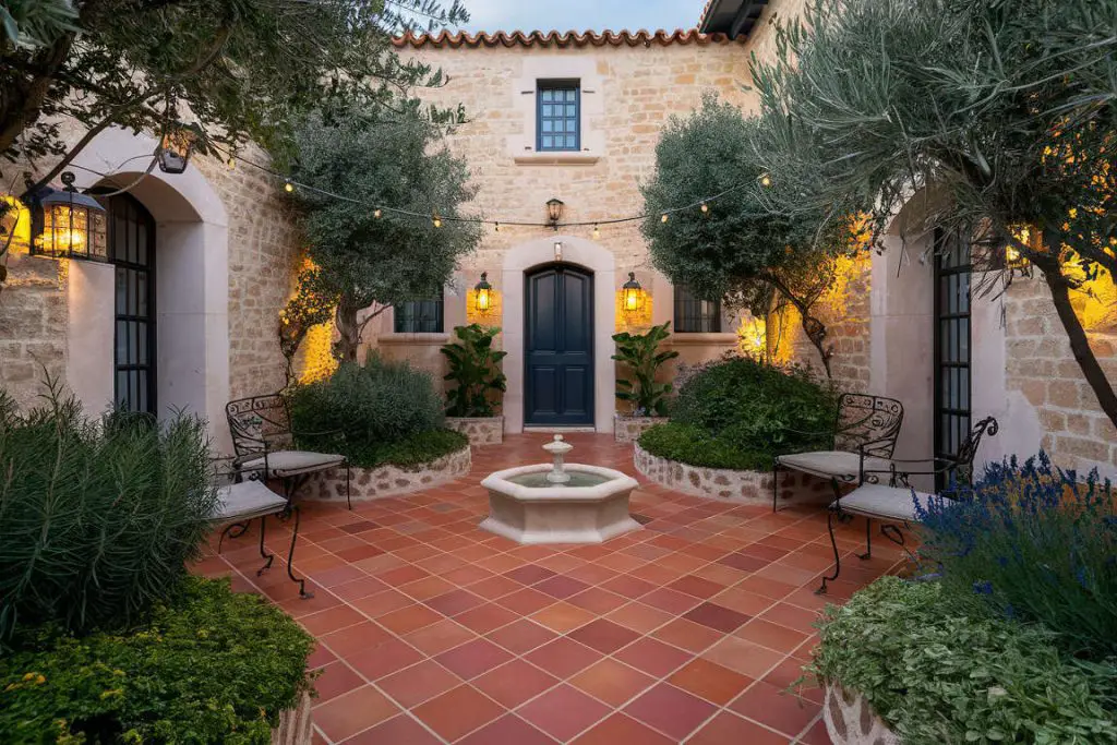 Mediterranean Courtyard