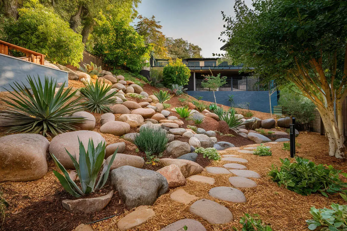 Low Maintenance Hillside Landscaping: Ideas to Save Time - Gardening Latest