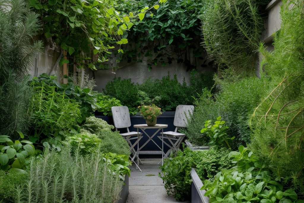 Herb Garden Sanctuary: A Fragrant Retreat
