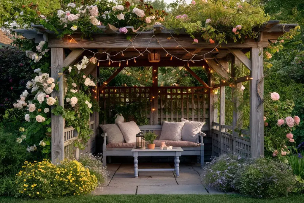 Rustic Pergola Sanctuary