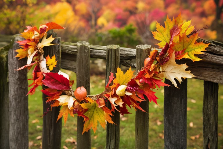 Autumn Allure: Fall Garden Haven Decor