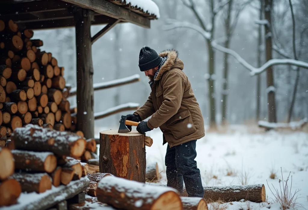 Wood Cutting and Splitting