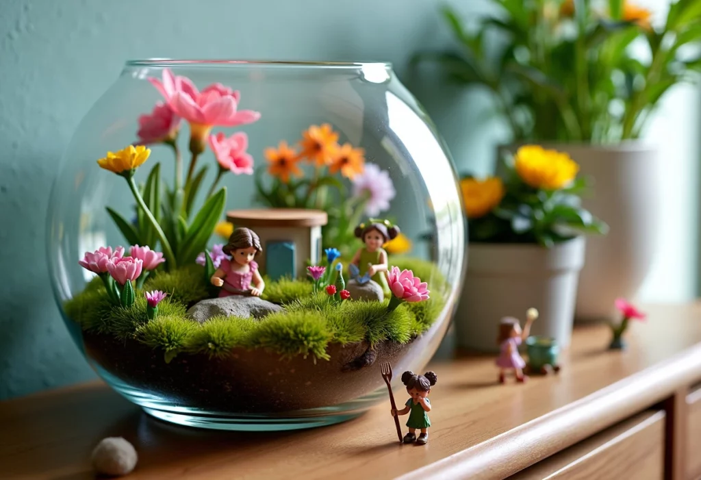 Flower Fairy Garden