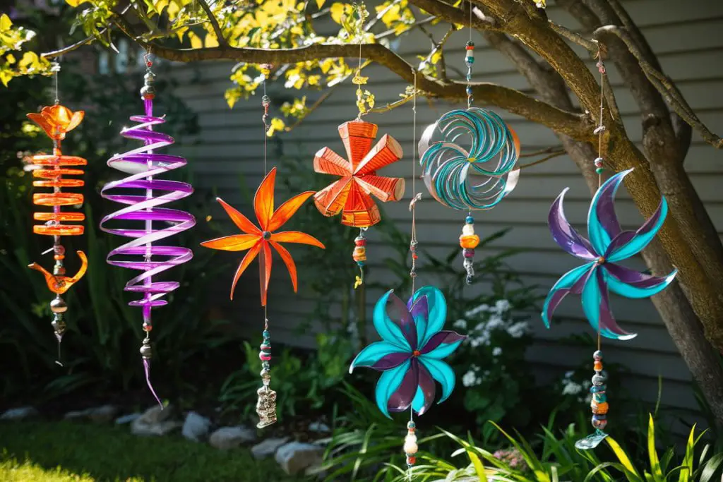 DIY Wind Spinners: 