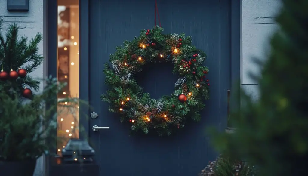 Wreath that eco-friendly ethos without sacrificing festive flair