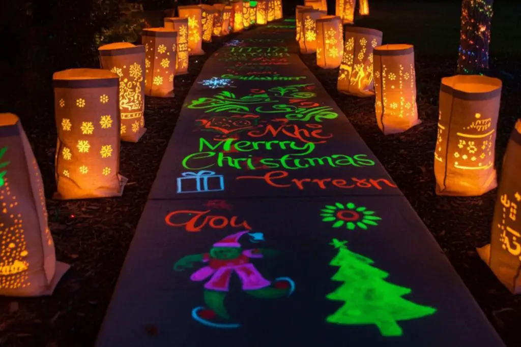 Lighted Pathway Art