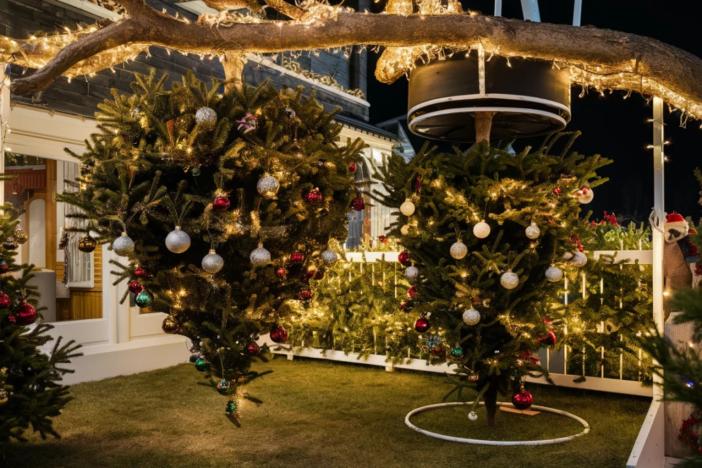 Upside-Down Christmas Trees