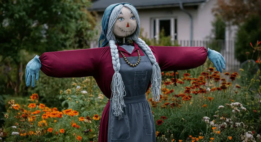 Garden Scarecrow Ladies