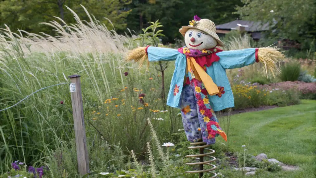 scarecrow  on spring