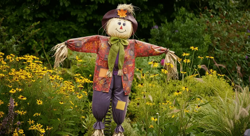 scarecrow  on spring