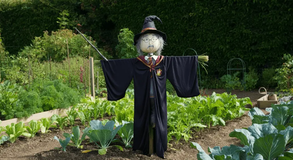 Pop Culture Scarecrows - Harry Potter inspired