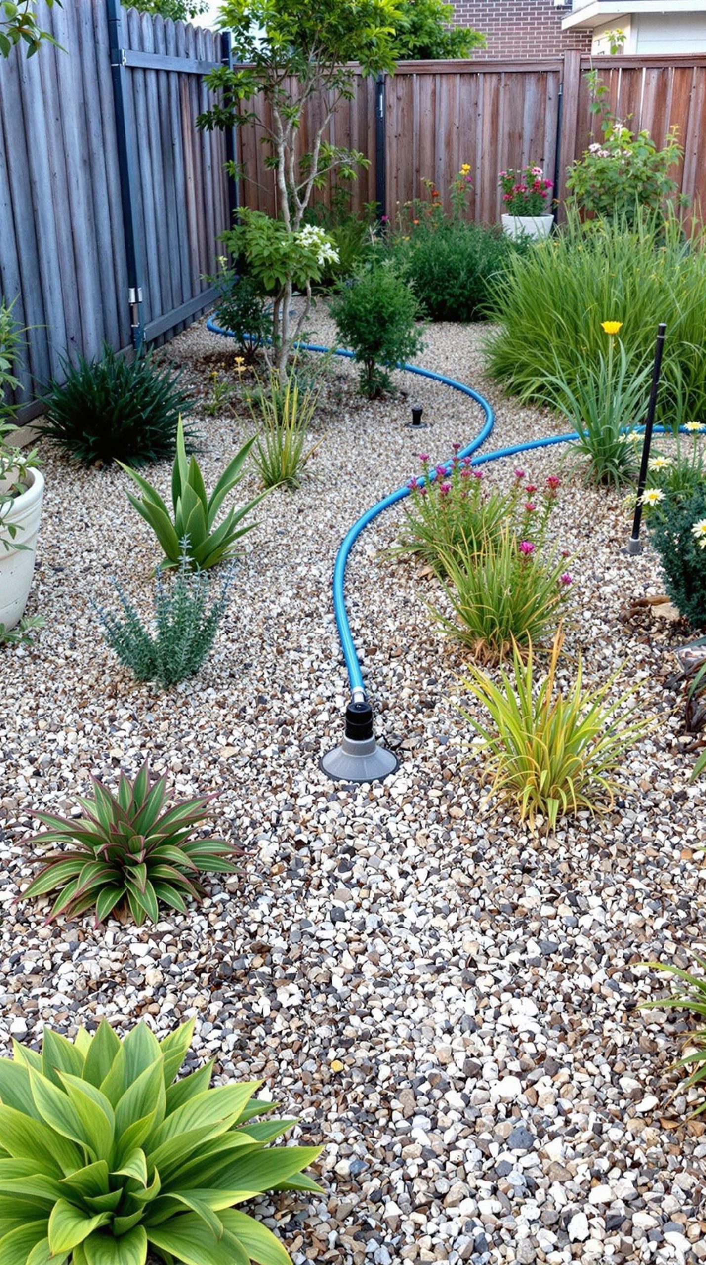 Gravel or stone mulch: Ideal for arid landscapes, these materials add a natural look and provide excellent drainage