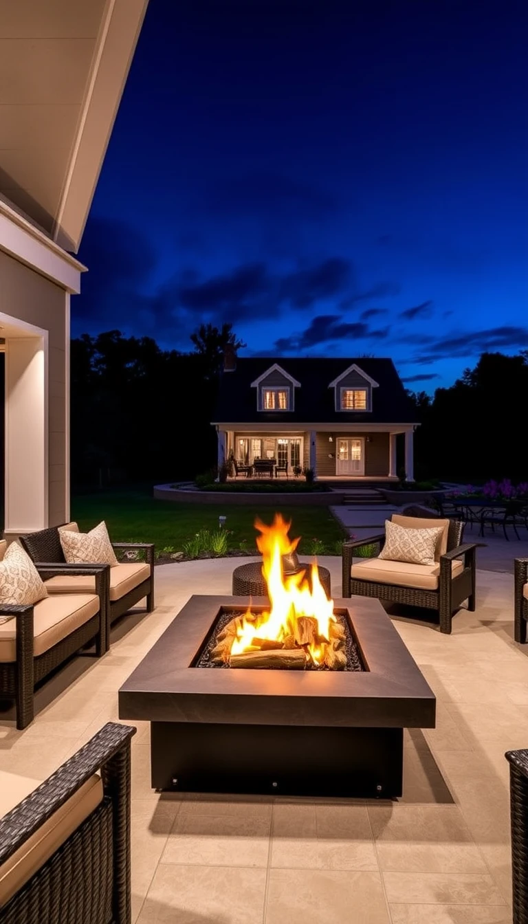 Gas Fireplace: Modern Convenience Meets Outdoor Elegance