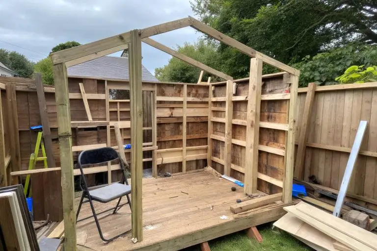 Design and Specifications for a 6ft x 4 ft Pallet Shed