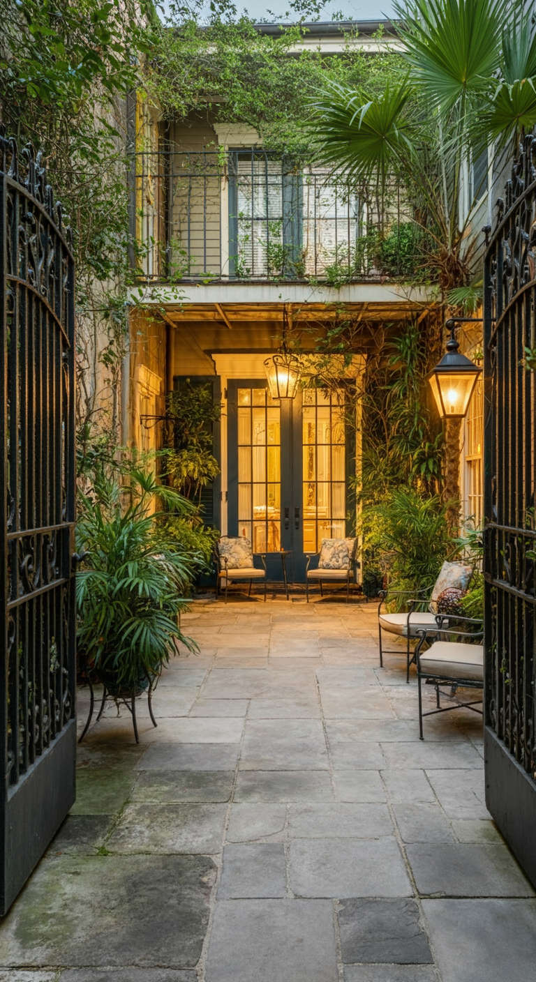 French Quarter Courtyard Garden