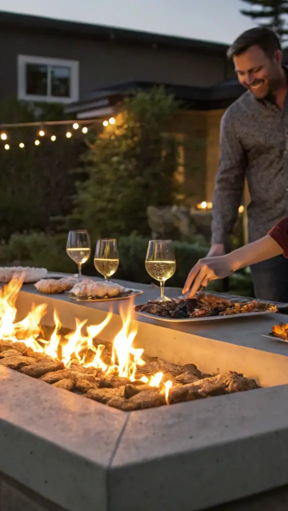 Fire Table: Multifunctional Outdoor Centerpiece