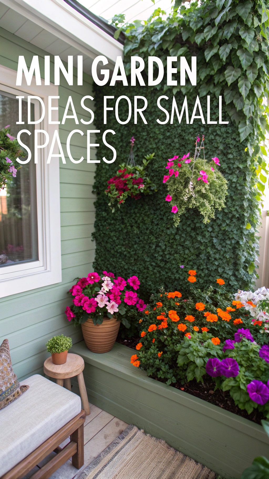 Mini Garden Ideas for Small Spaces scaled-down version of traditional gardening