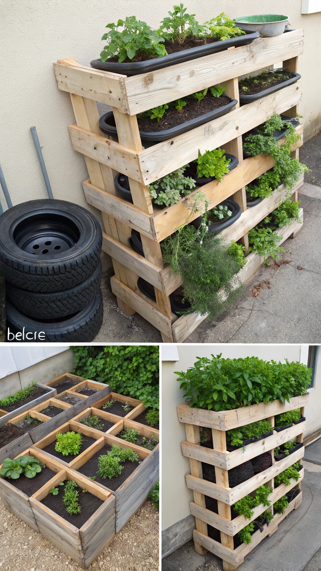 Pallet Gardens: Instant Vertical Space