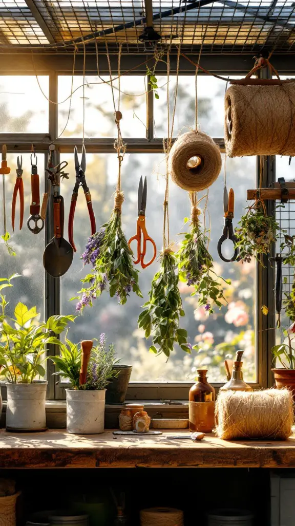 Ceiling Grid for Hanging Storage