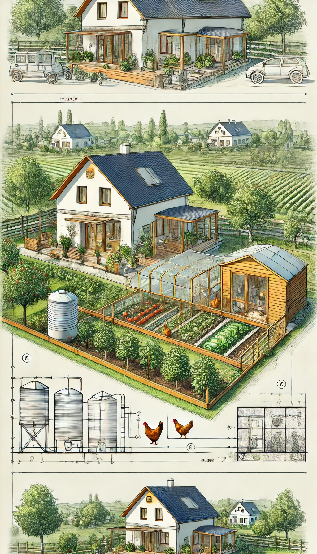 Backyard Farming Layout Design