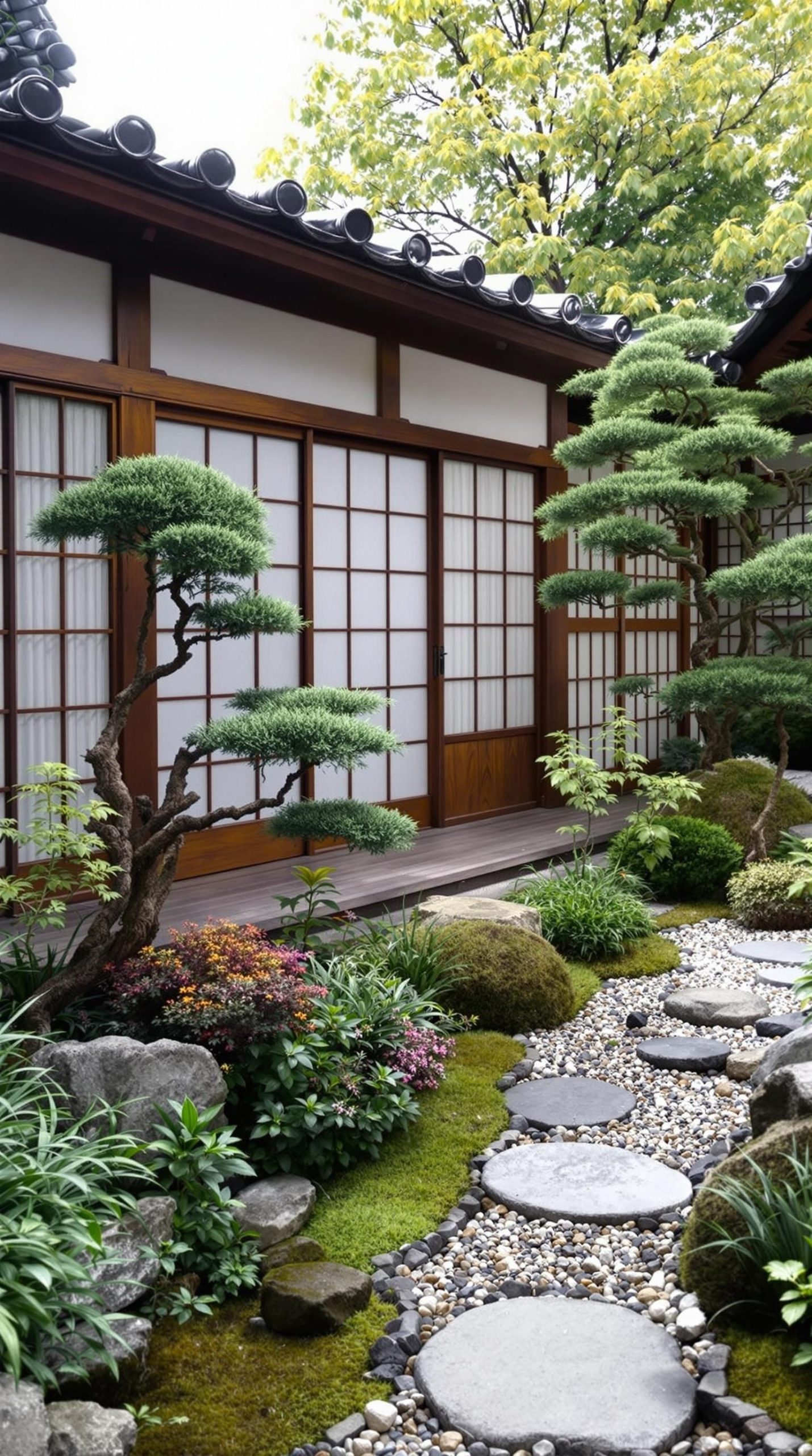 a traditional Kyoto garden