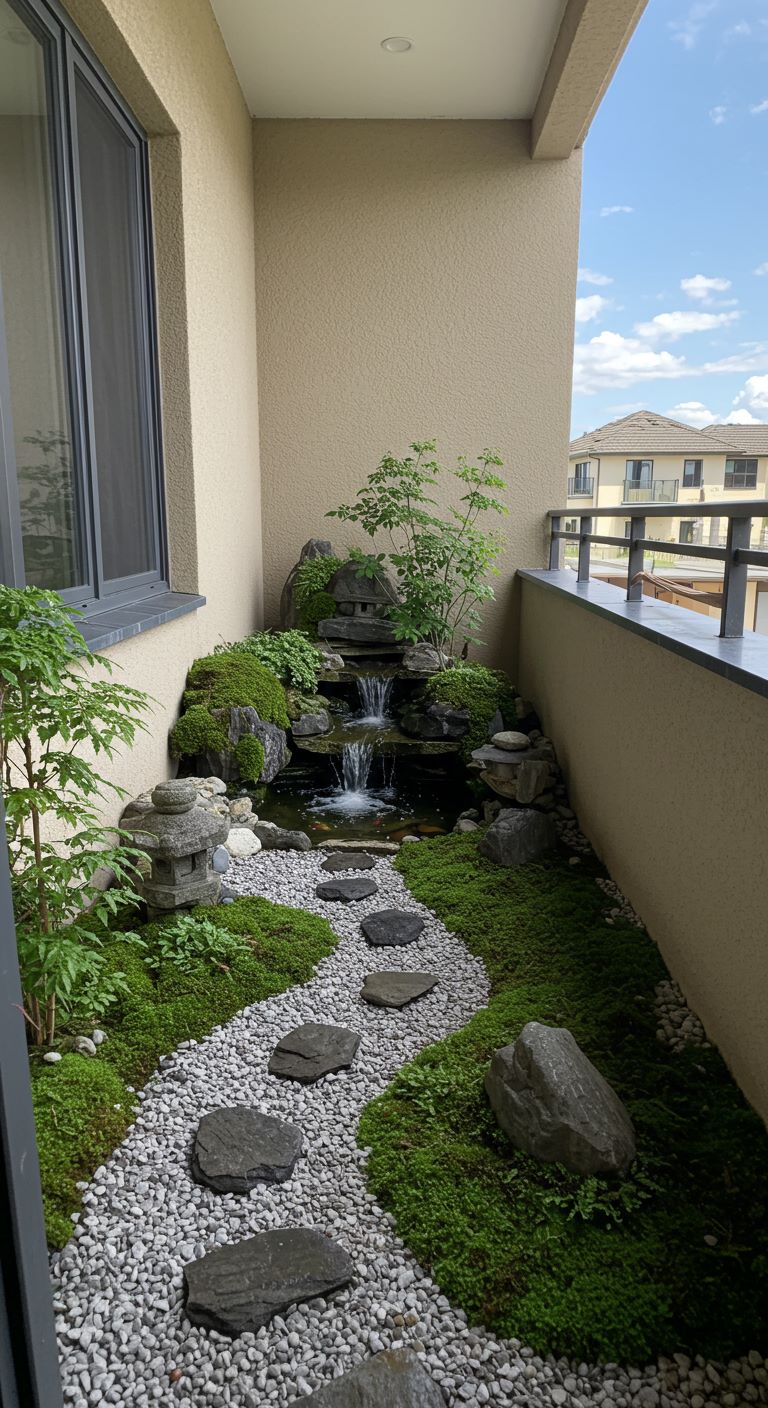 Balcony Water Feature