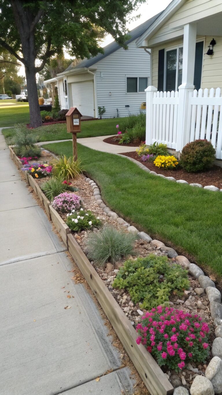 The Ultimate Guide to Low-Maintenance Front Yard Flower Beds ...
