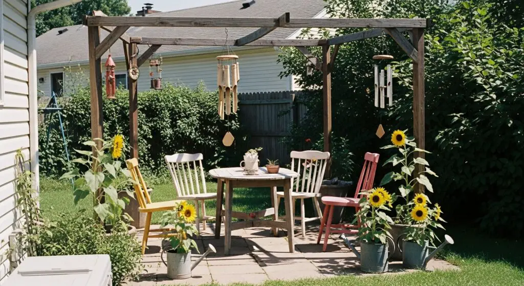 Whimsical Garden on a Dime