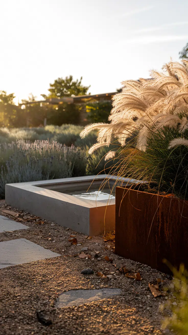 Transition a classical Italian garden to a modern feel