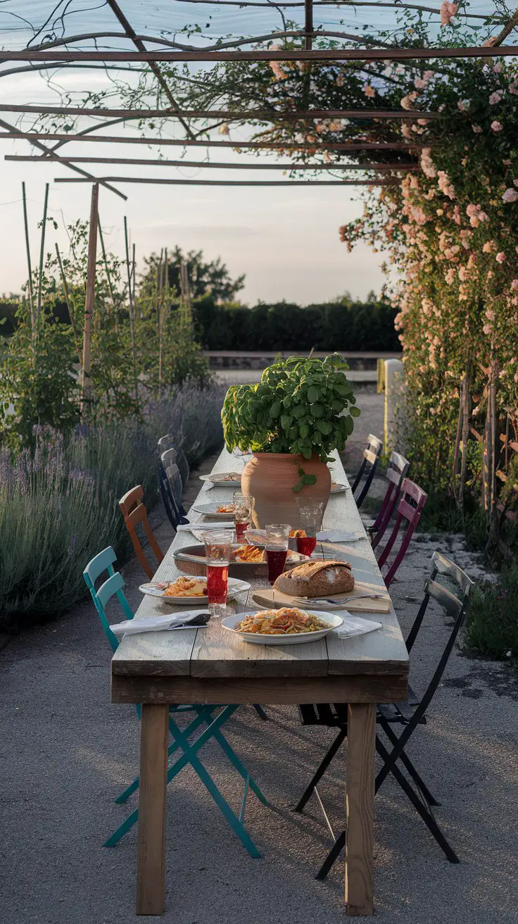 Lining garden