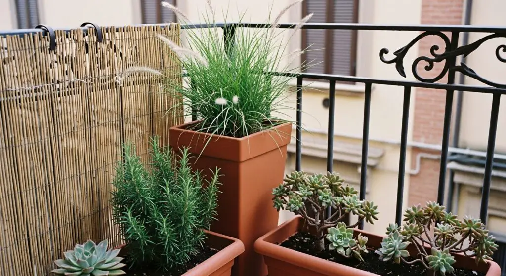 Italian garden balcony
