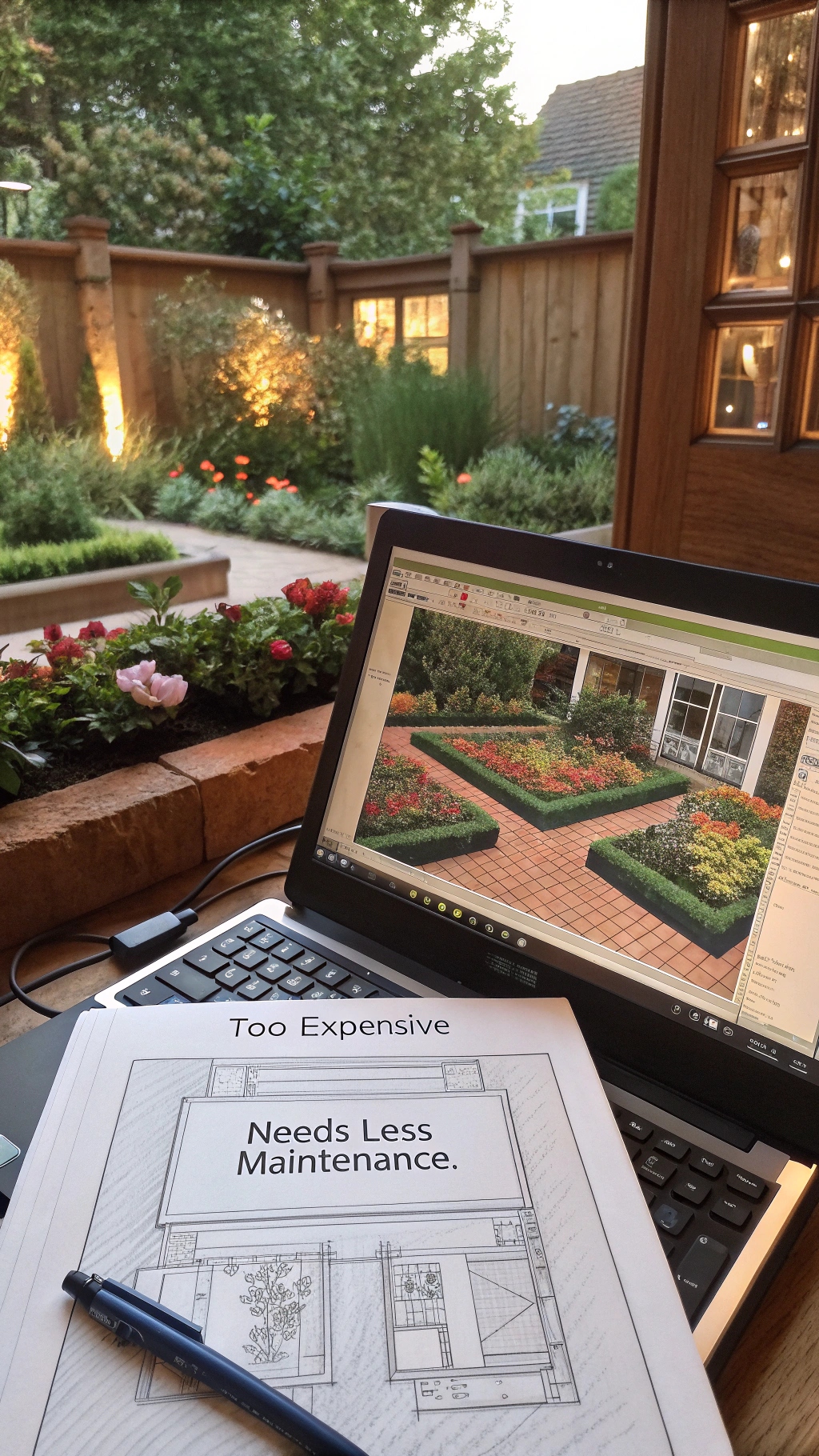 Computer garden design