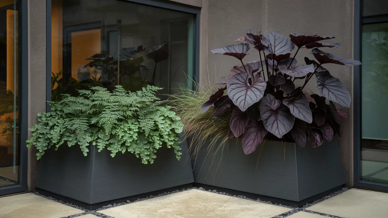 Illuminating the Shadows: Gorgeous Fall Planters for Shade