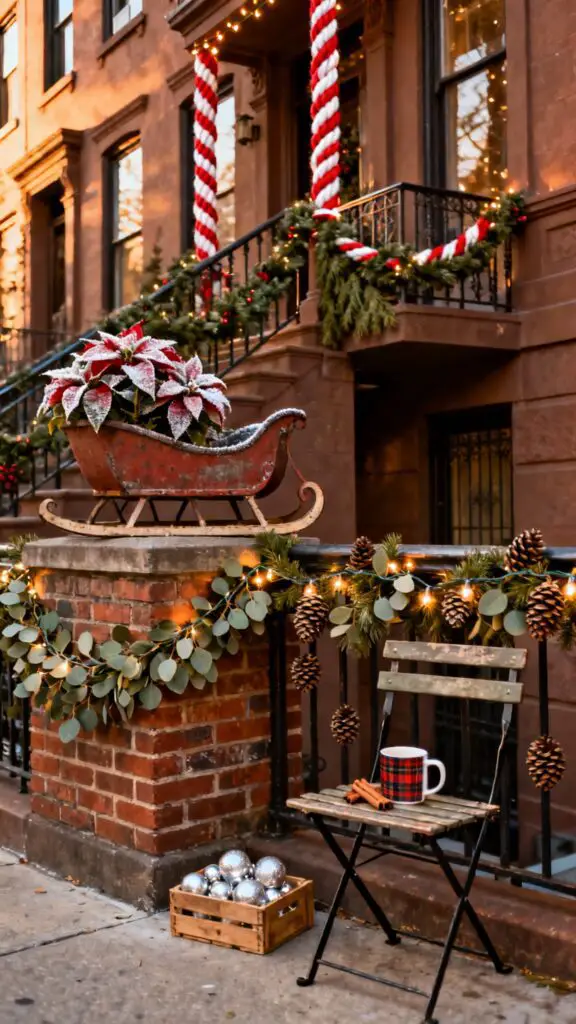 christmas balcony decoration