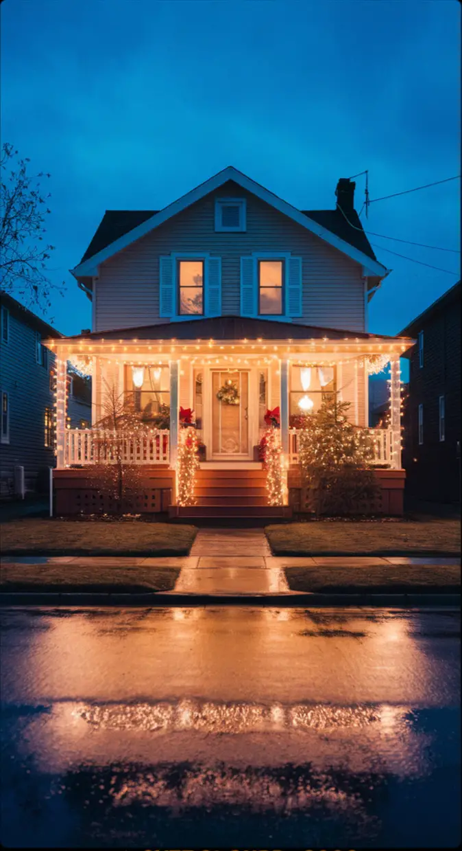 Christmas Porch display