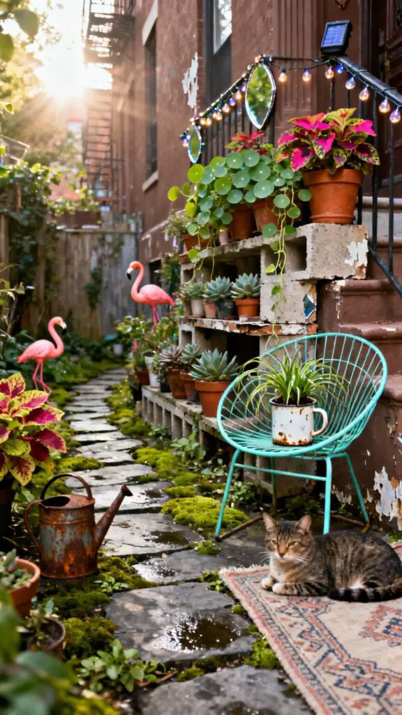 Cluttercore Garden Design