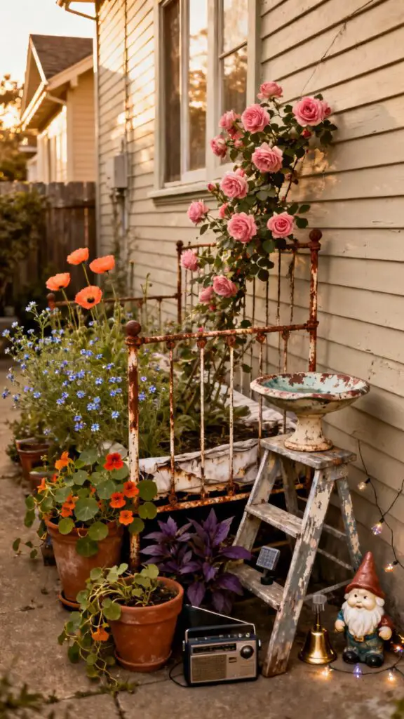 Cluttercore Garden Aesthetic